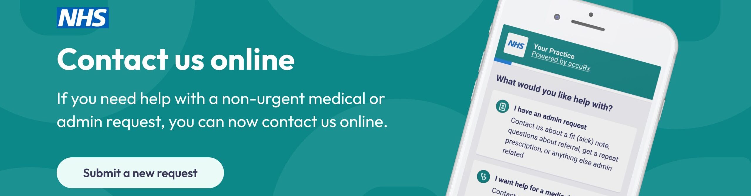 contact your gp online using an online form